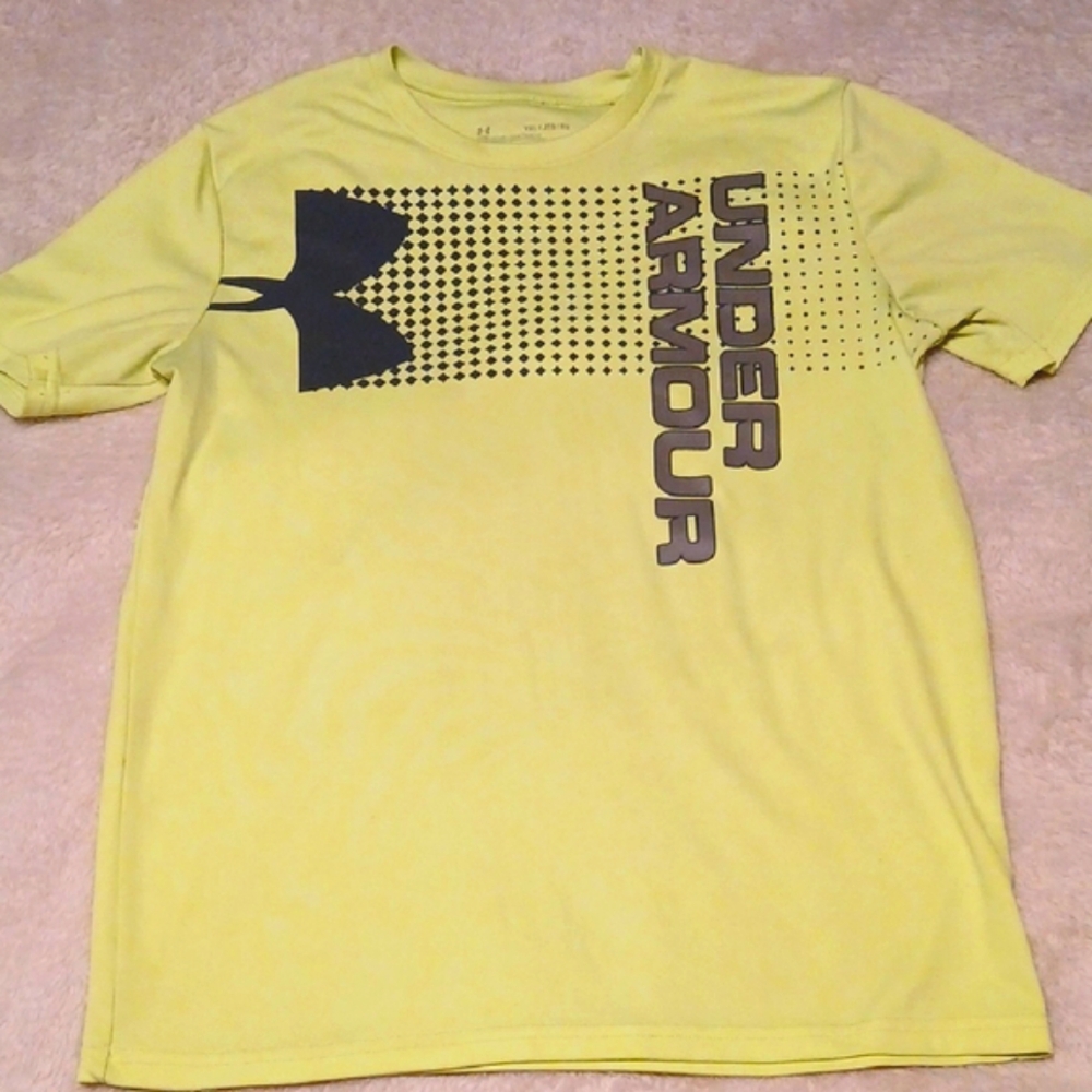 Under Armour Men's Lime Green Graphic T-Shirt